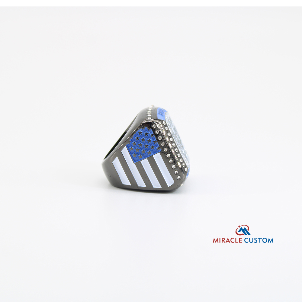 Custom Square Deluxe Top Gun Sports USA Championship Rings