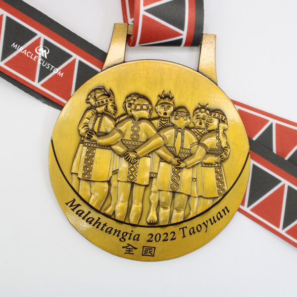 Custom Malahtangia 2022 Taoyuan Sports Medals