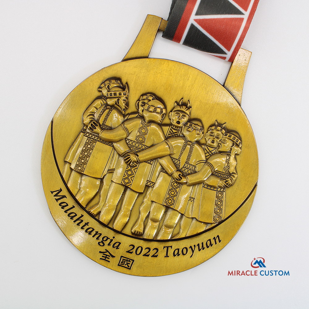 Custom Malahtangia 2022 Taoyuan Sports Medals