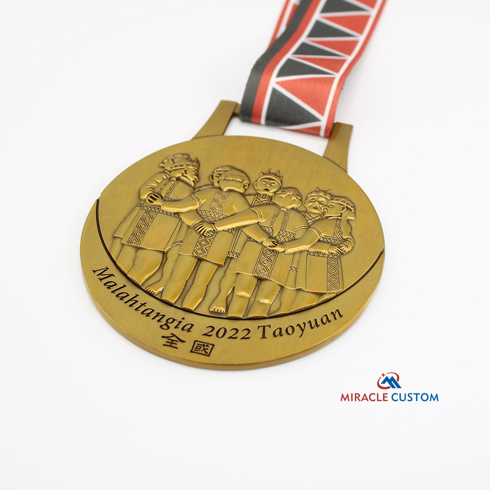 Custom Malahtangia 2022 Taoyuan Sports Medals