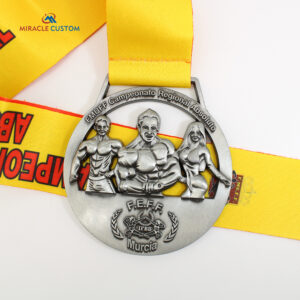 Custom Fitness Club Cut outs 3D Sports Medals