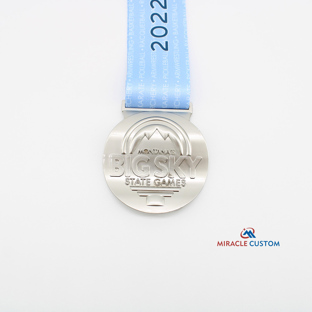 Custom Big Sky State Games 2022 Sports Medals