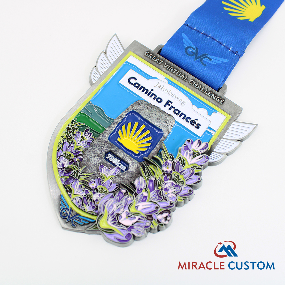 Custom Great Virtual Challenge 3D Sports Medals