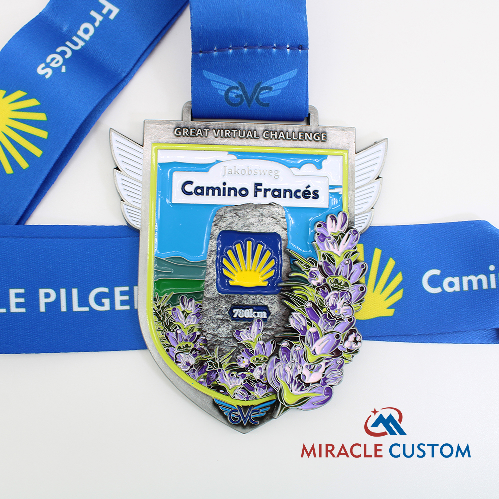 Custom Great Virtual Challenge 3D Sports Medals