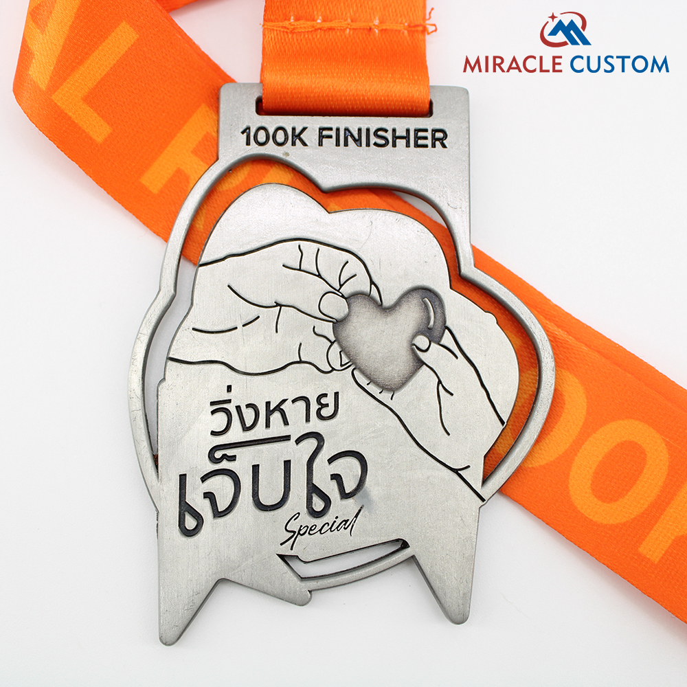 Custom 100K Finisher Marathon Medals Thailand Running
