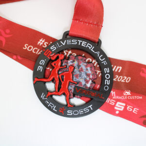 Custom Virtual Race Medals Hollowed Out Medals