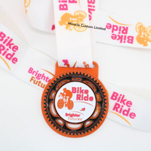 Custom Bike Ride Spray Paint Cut outs Sports Medals