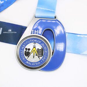 RISM 60th Anniversary Charity Virtual Run 2022 100KM Virtual Finisher Medals