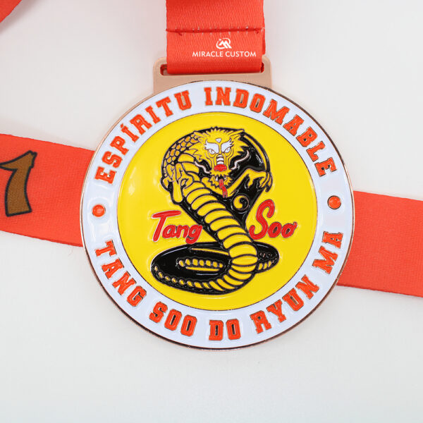 Custom Tang Soo Do Ryun Ma Sports Medals