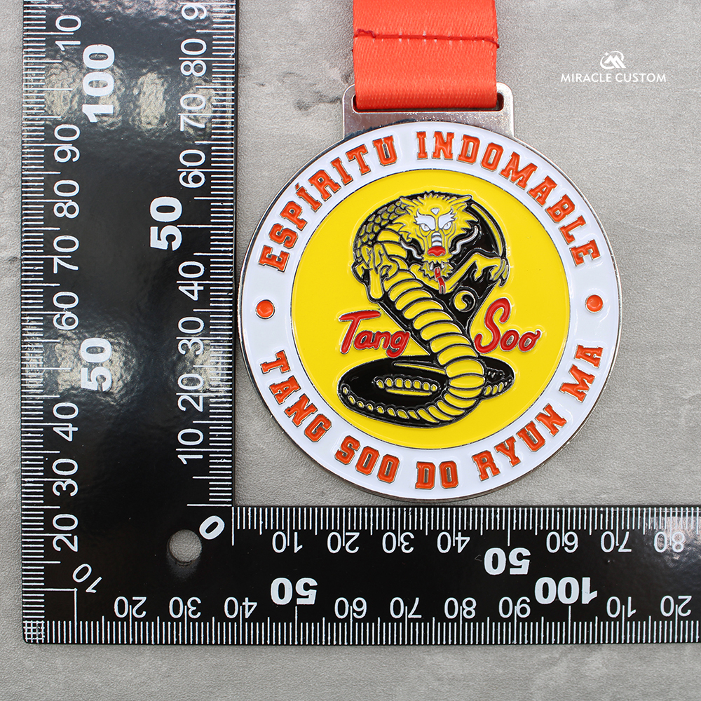 Custom Tang Soo Do Ryun Ma Sports Medals