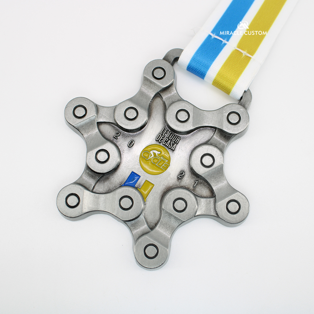 Custom LE TOUR DE France Cycling Sports Medals