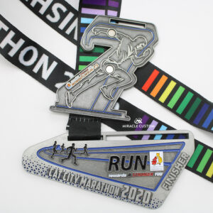 Custom Cat City Marathon 2020 Momentum Run Series Sports Medals