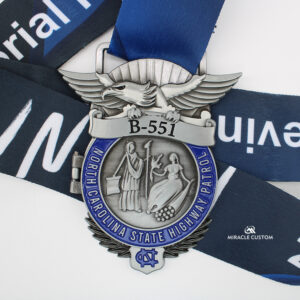 Custom Trooper Kevin Conner Memorial Run Sports Medals
