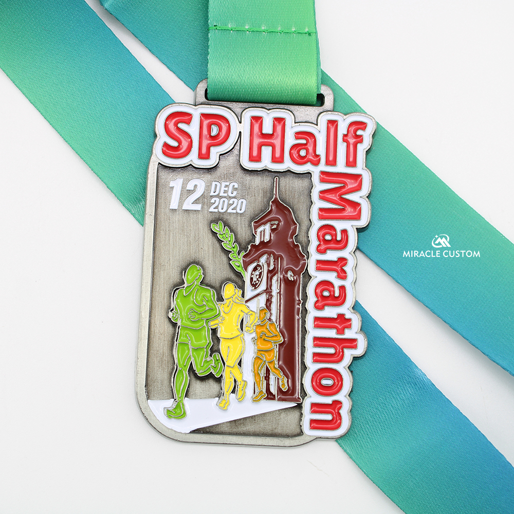 Custom SP Half Marathon 2021 Sports Finisher Medals