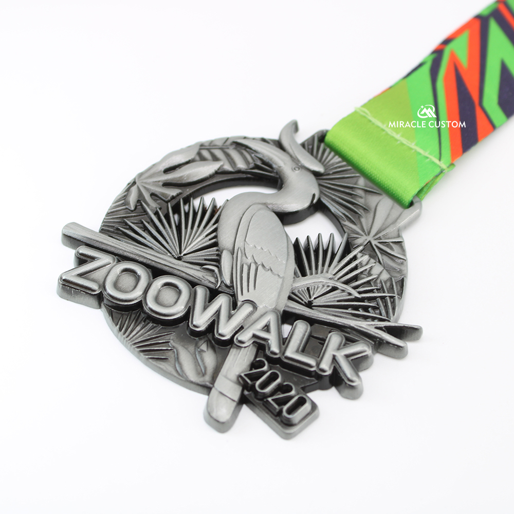 Custom Zoo Negara Malaysia Zoo Walk 2020 Fun Run Medals