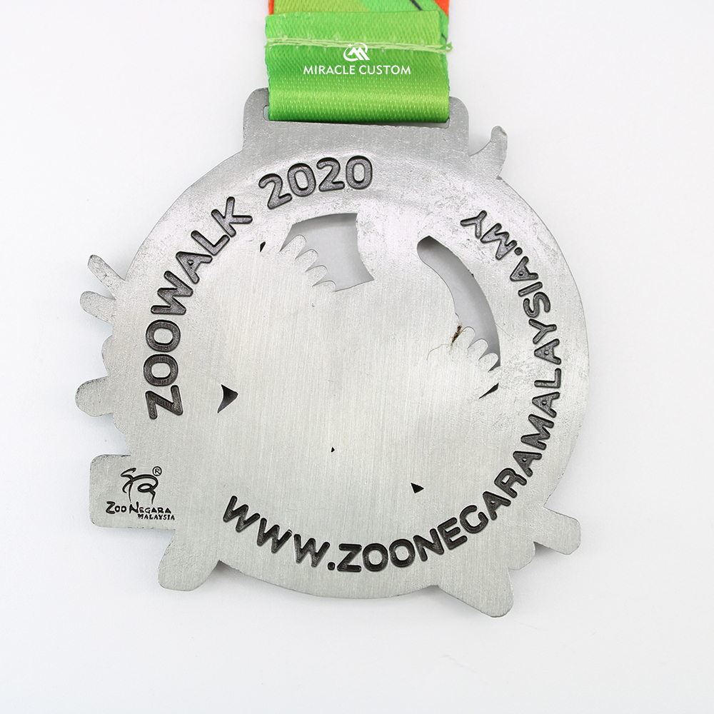 Custom Zoo Negara Malaysia Zoo Walk 2020 Fun Run Medals