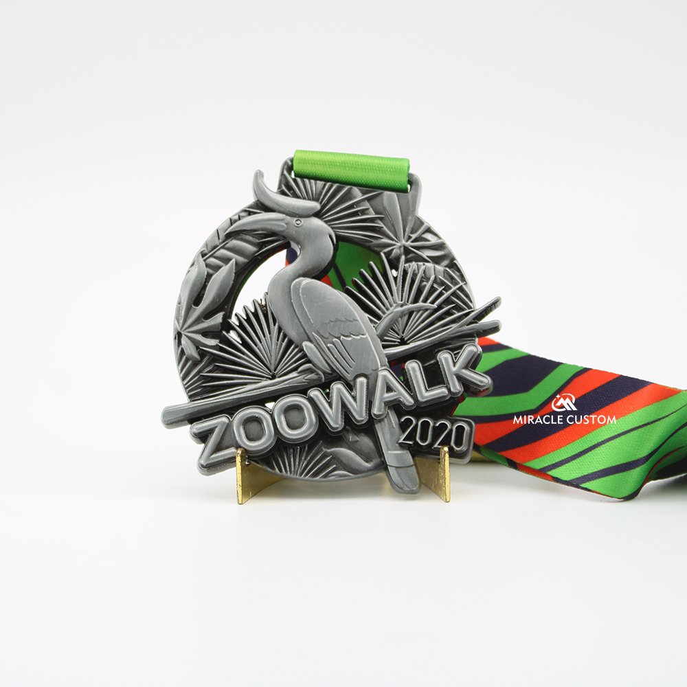 Custom Zoo Negara Malaysia Zoo Walk 2020 Fun Run Medals