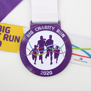 Custom Big Charity Run 2020 Sports Medals