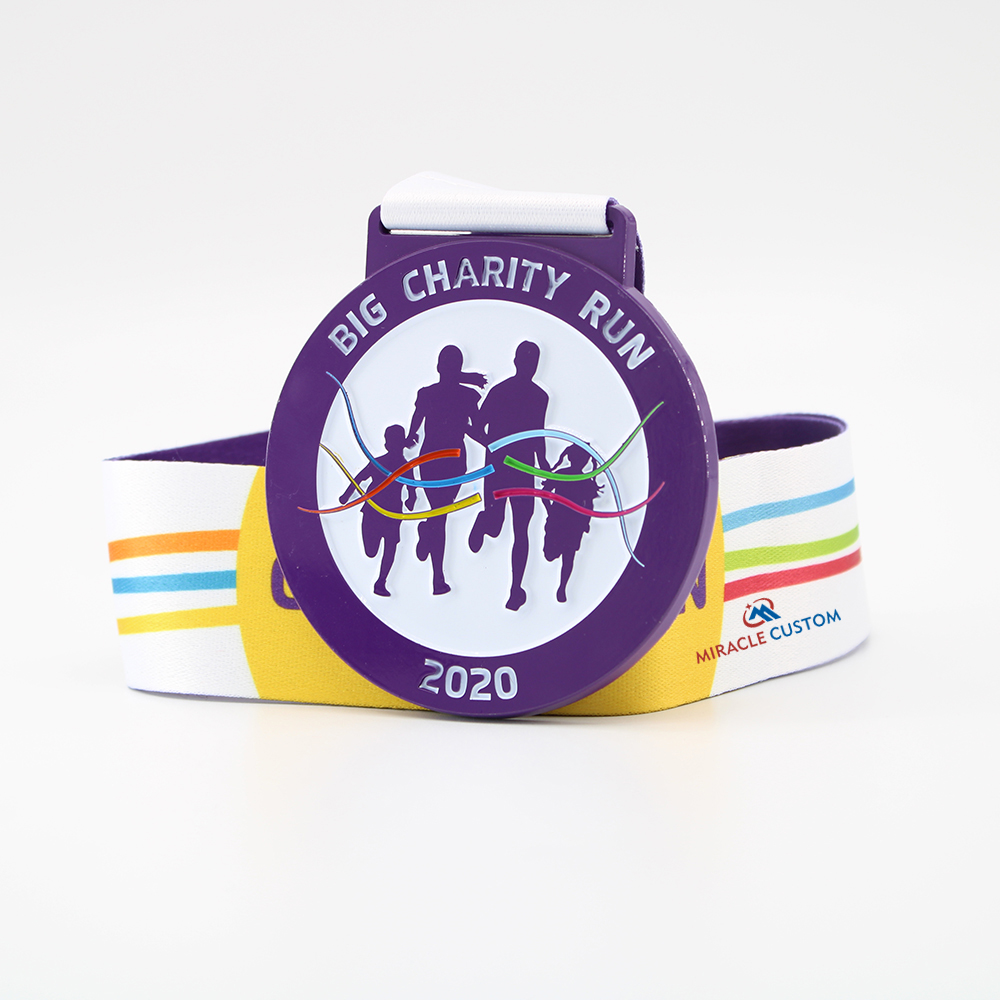 Custom Big Charity Run 2020 Sports Medals