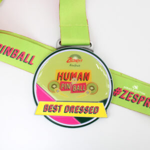 Custom Singapore Zespri Human Pinball Game Sports Medals