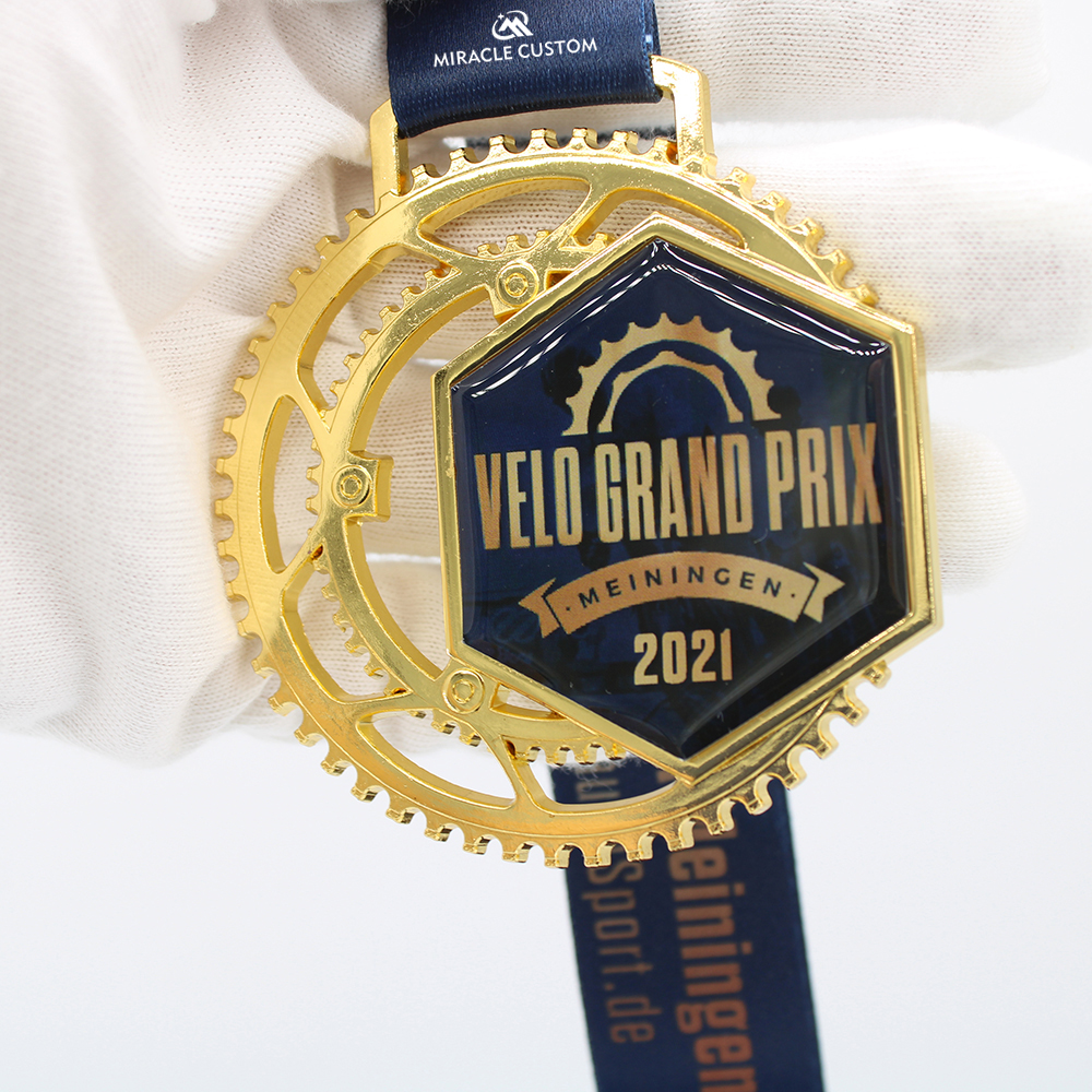 Custom Velo Grand Prix Mountain Sports Medals