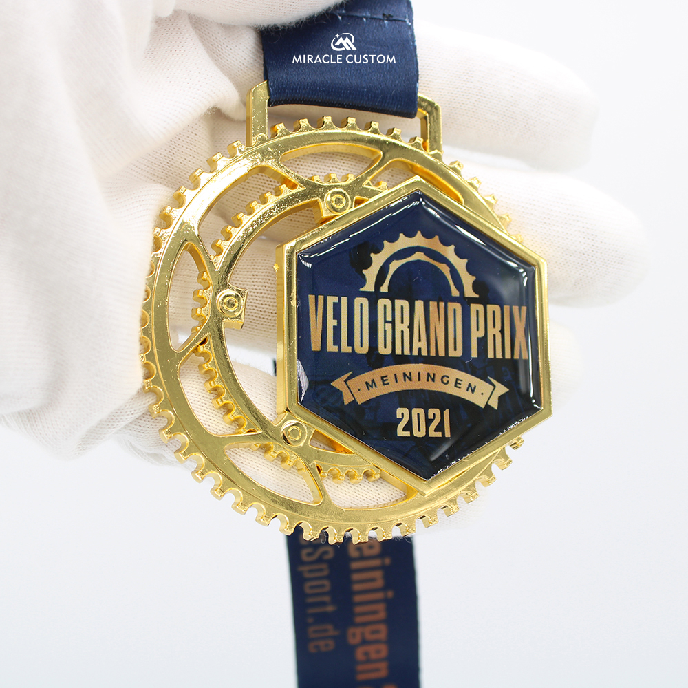 Custom Velo Grand Prix Mountain Sports Medals