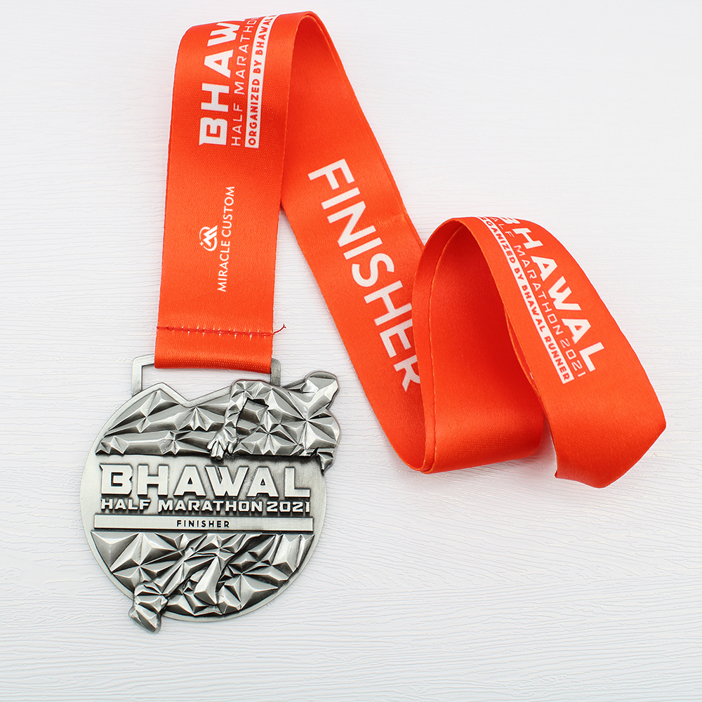 Custom Bangladesh Bhawal Half Marathon 2021 Finisher Medals