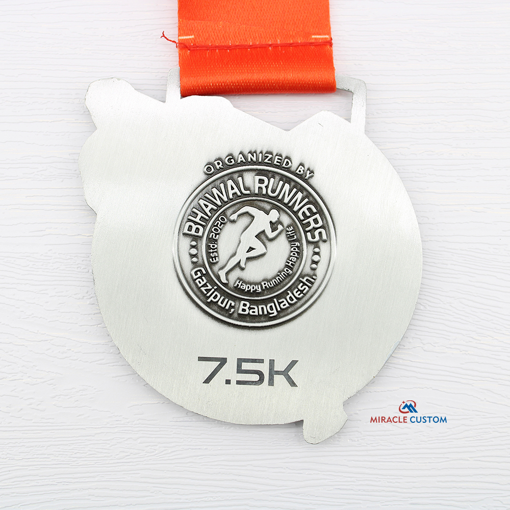 Custom Bangladesh Bhawal Half Marathon 2021 Finisher Medals