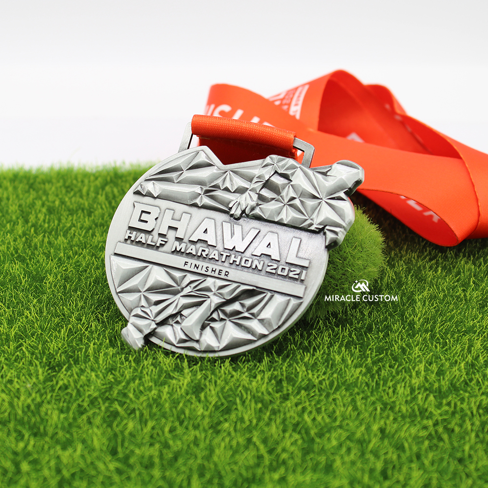 Custom Bangladesh Bhawal Half Marathon 2021 Finisher Medals