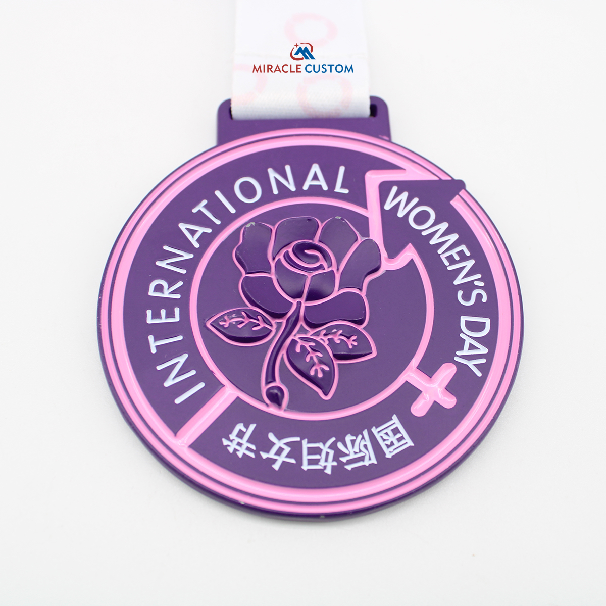 Custom International Women's Day Sourvenir Sports Medals