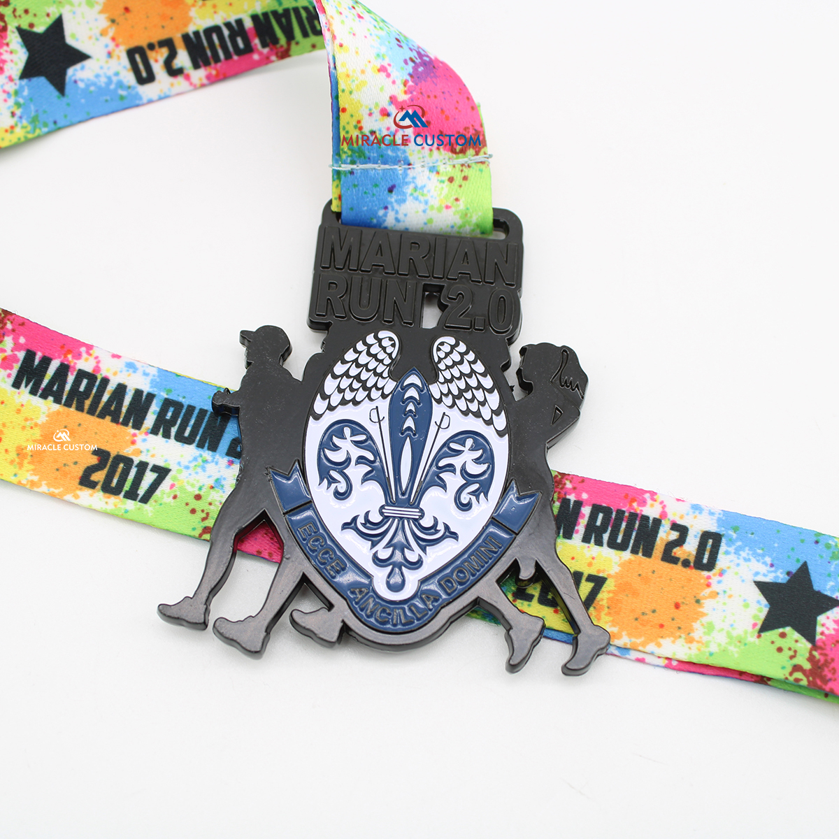 Custom Malaysia Marian Run 2.0 Sports Fun Run Medals