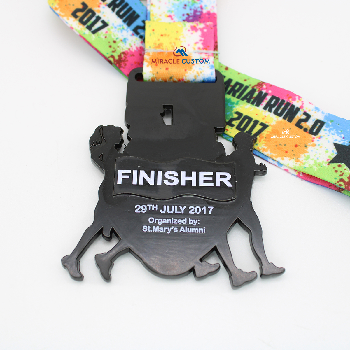 Custom Malaysia Marian Run 2.0 Sports Fun Run Medals