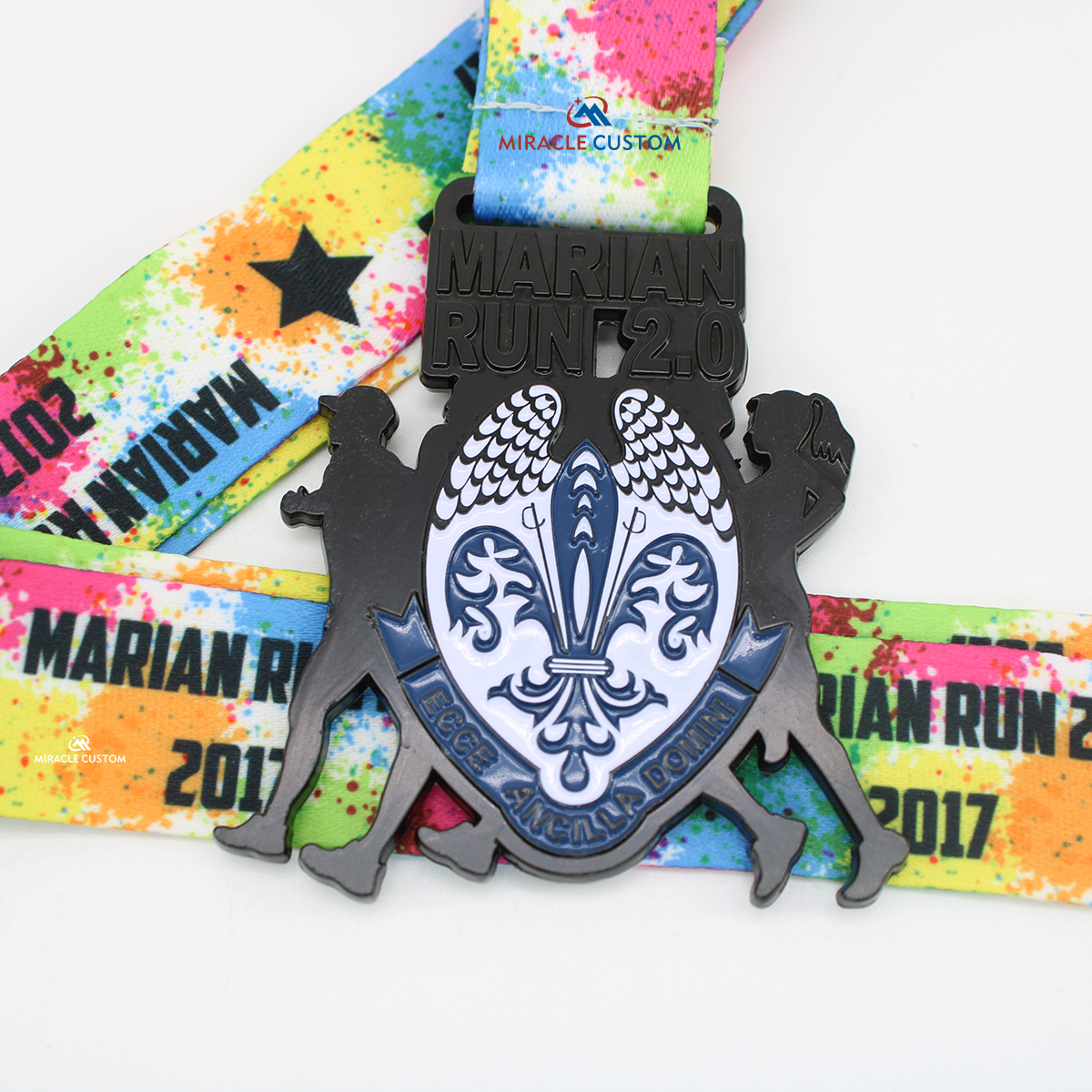 Custom Malaysia Marian Run 2.0 Sports Fun Run Medals