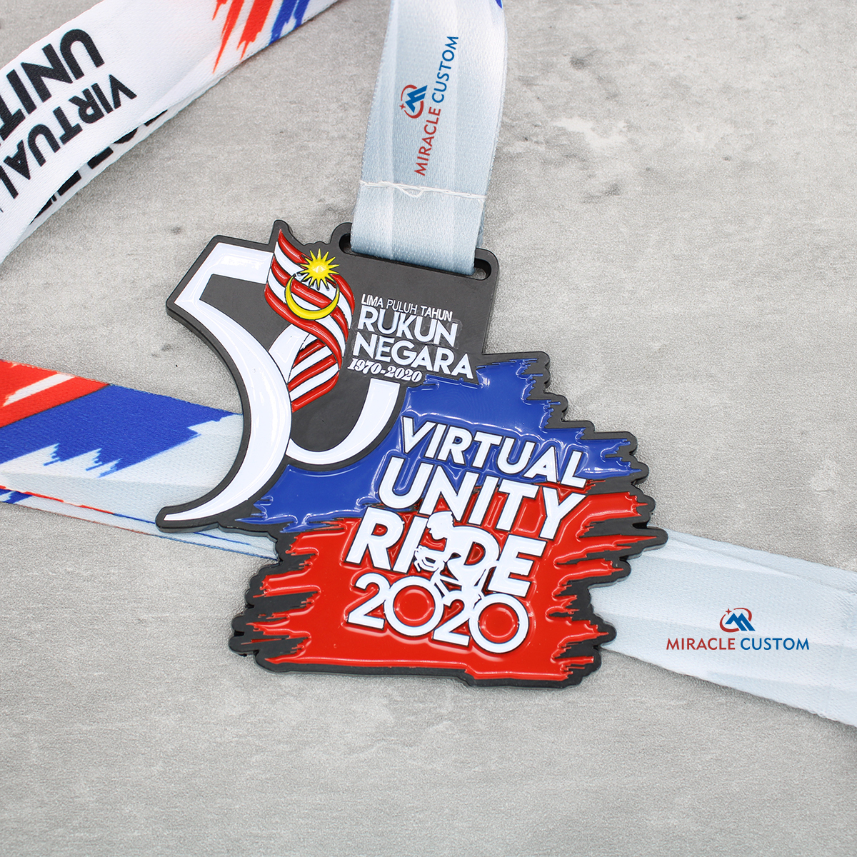 Custom Virtual Unity Fun Ride Sports Medals