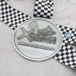 Custom UK Xtreme Karting Sports Medals