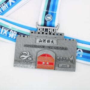 custom hiking sports medals