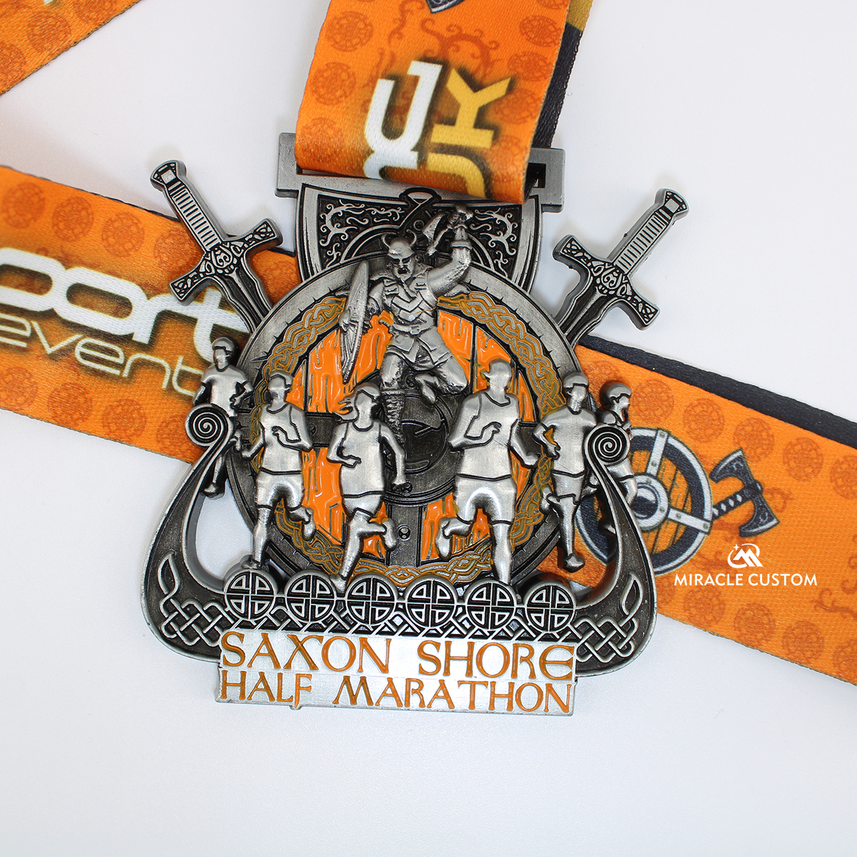 Custom 3D Sports Medals Hollowed Out Race Medals