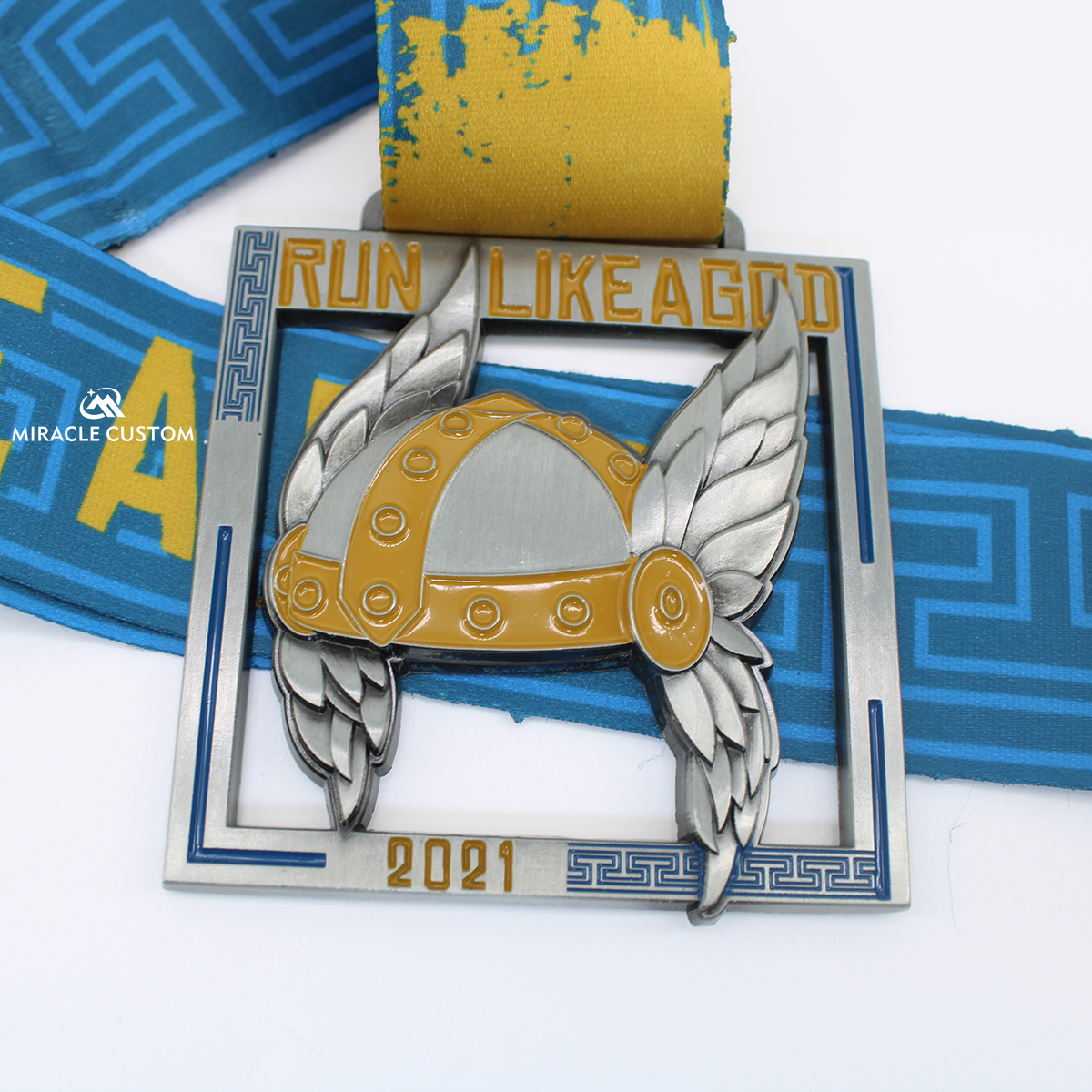 Custom 3D Sports Medals Hollowed Out Race Medals