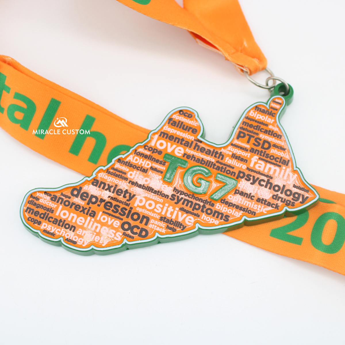 Custom UV Print Running Medals