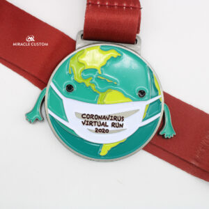 Custom Coronavirus Virtual Run Sports Medals