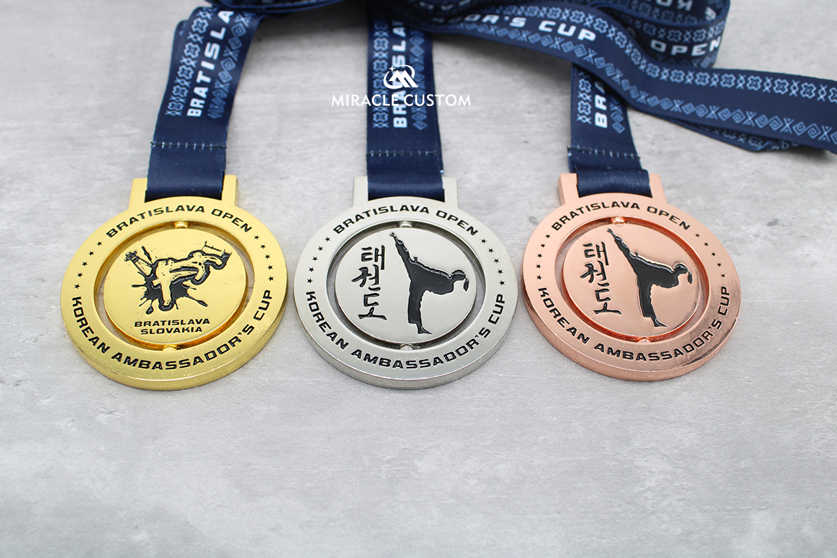 Custom Taekwondo Medals Custom martial arts medals