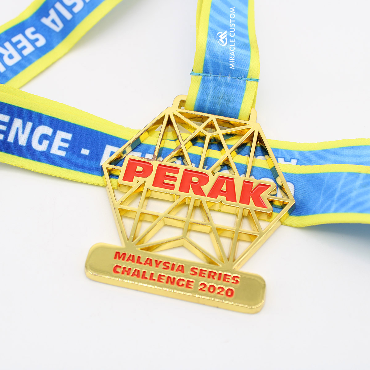 Custom Malaysia Perak Challenge Finisher Medals