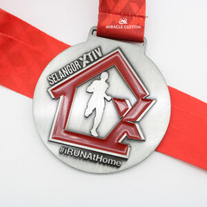 Custom 10KM Virtual Run IRun at home Sports Medals