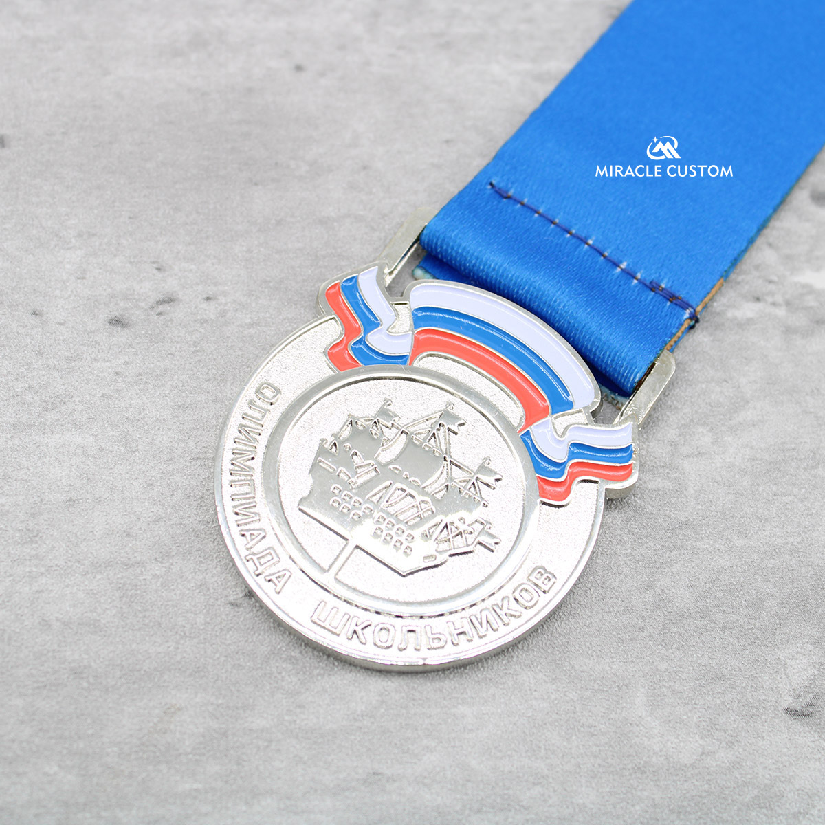 Custom Russia Running Sports Medals