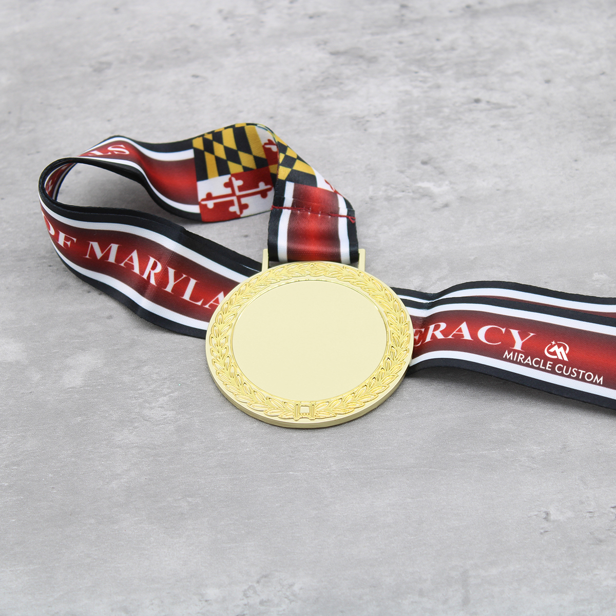 Custom state of maryland biliteracy Commemorative Medal