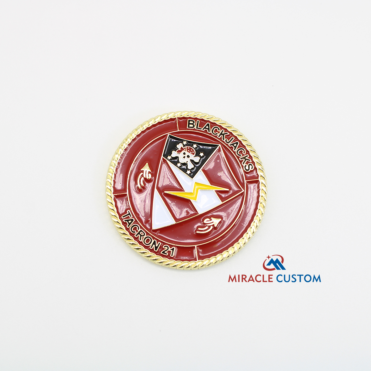 Custom Soft Enamel Challenge Coins