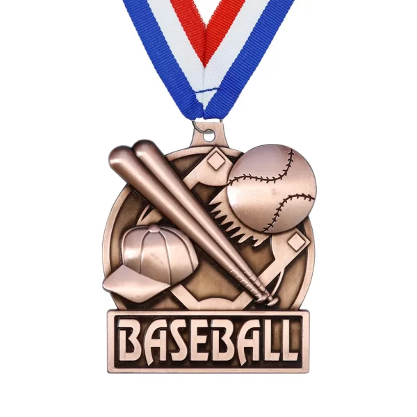 Wholesale Baseball award Medals