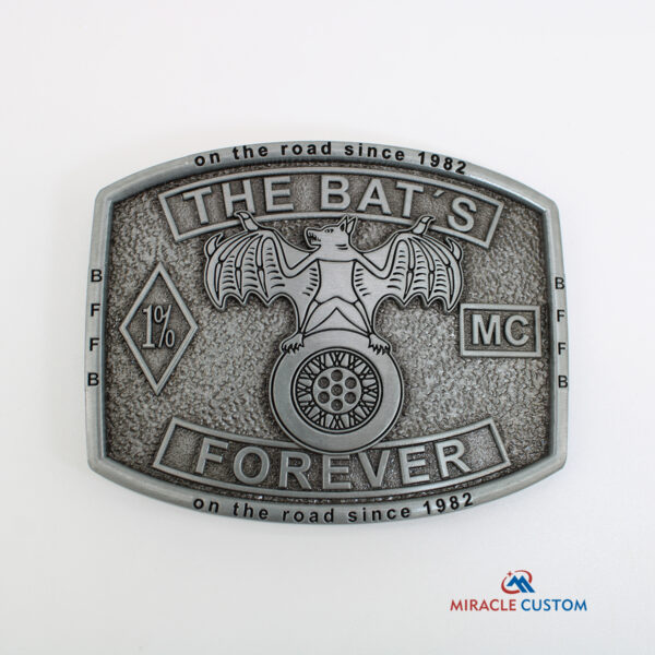 Custom Sports Metal Antique Finish Belt Buckles