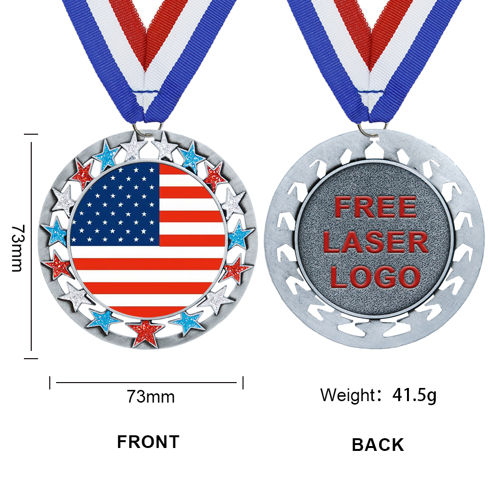 whole blank medals