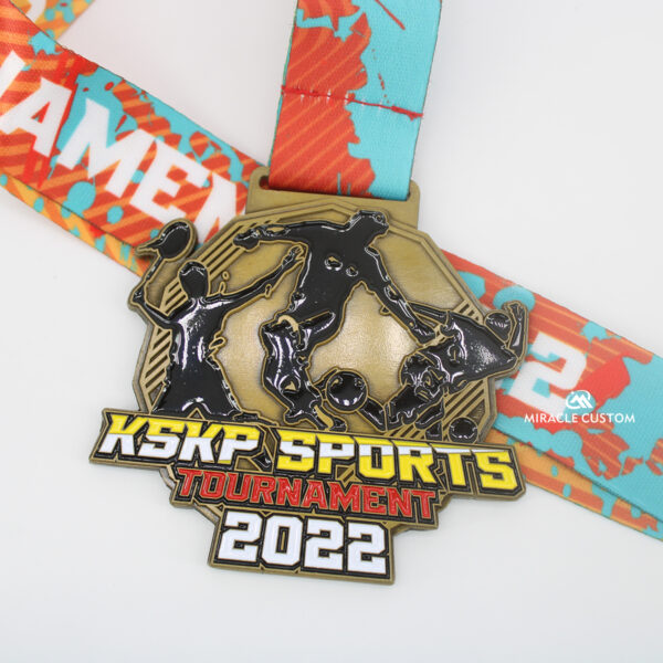 Custom KSKP Sports Tournament 2022 Sports Medals